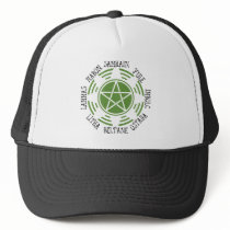 Pagan Wheel of the Year Mesh Hats