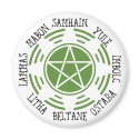 Pagan Wheel of the Year magnets by WildWitch Pagan Wheel of the Year magnets