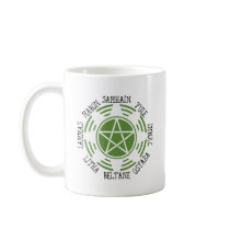 Pagan Wheel of the Year Mug