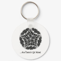 Pagan Wiccan Pentacle ... An Harm Ye None keychains
