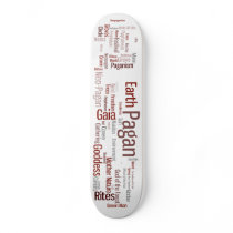 Pagan Words Skate Board Deck