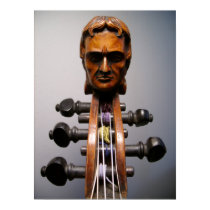 Paganini Scroll Photo - Customized posters