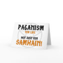 Paganism For Life, Not Just For Samhain cards by WildWitch Paganism For Life, Not Just For Samhain cards