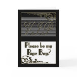 Page Boy V.I.P. Wedding Party Invitation Card