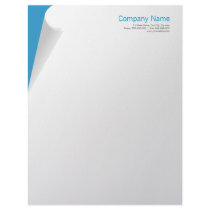 Page Curl letterhead