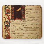 Page of Musical Notation with historiated Mousepad
