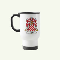 Pages Family Crest Mug