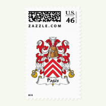 Pages Family Crest Stamps