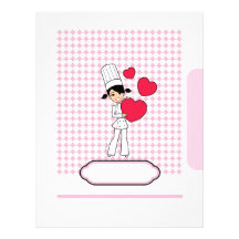 Pages for Recipes - Chef Themed Letterhead