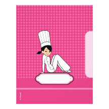 Pages for Recipes - Illustrated Personalized Letterhead