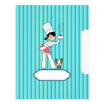 Pages for Recipes - Illustrated Personalized Letterhead