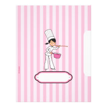 Pages for Recipes - Illustrated Letterhead Design