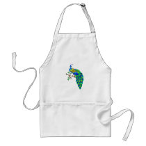 Pagiel Peacock aprons