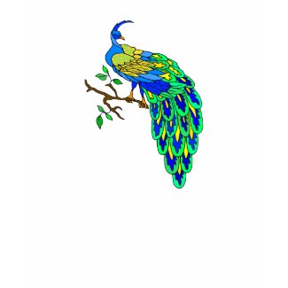 Pagiel Peacock zazzle_shirt