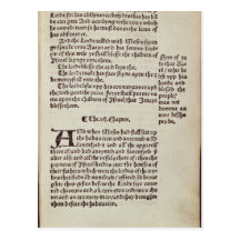 Página del texto del viejo testamento postal