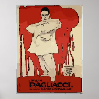 Pagliacci, Vintage Opera Posters, Poster