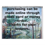 pahtway wall calendar