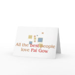 Pai Gow Lover's greetings Pai Gow Lover's greetings
