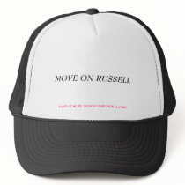 PAID FOR BY MOVEONRUSSELL,ORG, MOVE ON RUSSELL hats