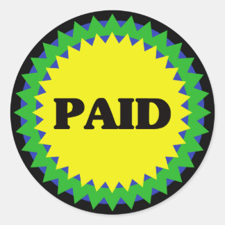 Paid Stickers - 900+ Custom Designs | Zazzle