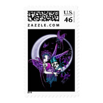 Paige Butterfly Moon Faery Postage postage by mykajelina Paige Butterfly Moon Faery Postage postage