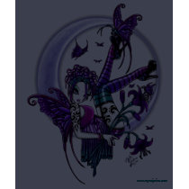 Paige Butterfly Moon Lilly Tattooed Faery Babydoll t-shirts by mykajelina Paige Butterfly Moon Lilly Tattooed Faery Babydoll t-shirts