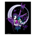 Paige Butterfly Moon Rainbow Fairy Poster posters by mykajelina Paige Butterfly Moon Rainbow Fairy Poster posters