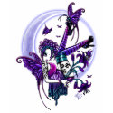 Paige Crescent Moon Flower Fae t-shirts by mykajelina Paige Crescent Moon Flower Fae t-shirts