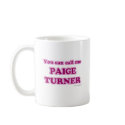 Paige Turner mugs
