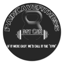 Pain Cave Stickers