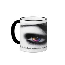Pain Doesn't Hurt Large Mug