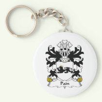 Pain Family Crest Keychain