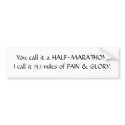 Pain & Glory - Half bumper stickers
