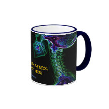 "Pain in neck.." (multi) chiropractic mug vers. 2