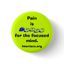 Pain is Candy Button