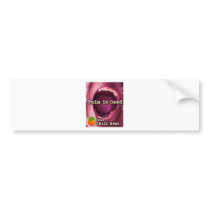 Pain is Good- Chile Head bumper stickers