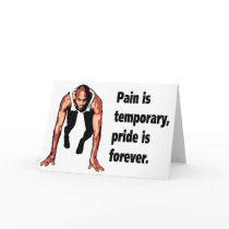 Pain is Temporary - Pride is Forever cards by aesthete Pain is Temporary - Pride is Forever cards