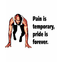 Pain is Temporary - Pride is Forever t-shirts