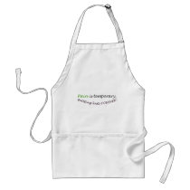Pain is temporary, quitting last forever aprons