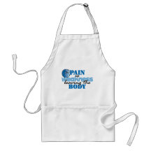 Pain is weakness leaving the body - basketball apron