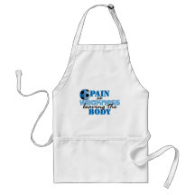 Pain is weakness leaving the body - Soccer Apron
