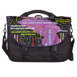 Pain Pain Go Away Laptop Commuter Bag
