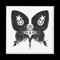 PAIN STAR Death Head magnets