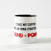 Pain Star MMA-Ground&Pound Mug mugs