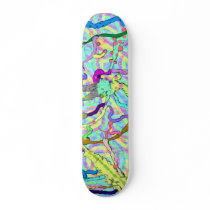 paint blobs skate deck 3