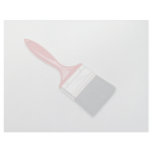 Paint brush letterhead design