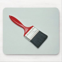 Paint brush mousepads