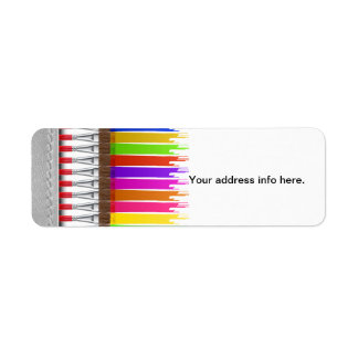 Paintbrush Shipping, Address, &amp; Return Address Labels | Zazzle