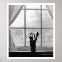 Paint brushes print