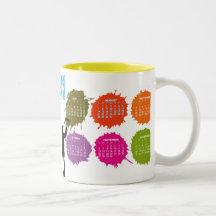 Paint Calendar Mug